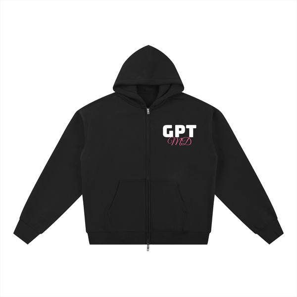 Essential Fleece Zip-Through Hoodie